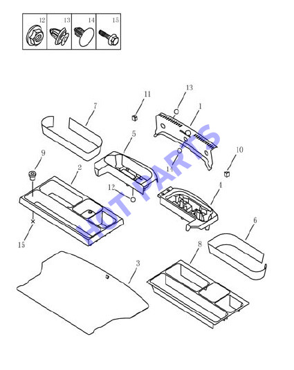 ОРГАНАЙЗЕР БАГАЖНИКА