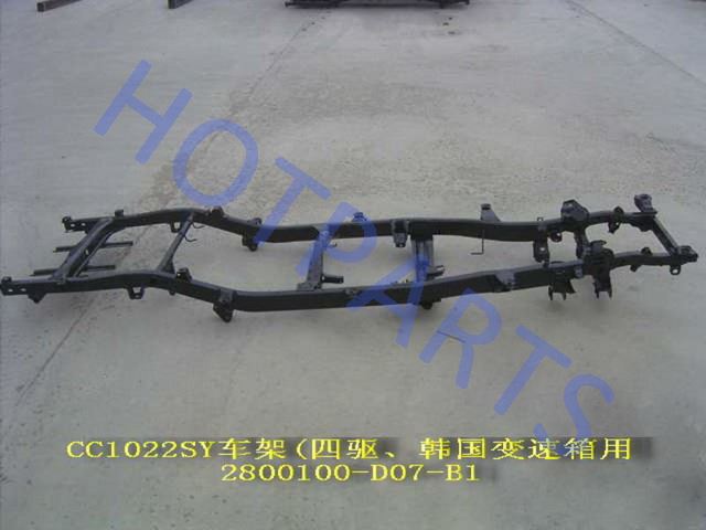 картинка РАМА GW DEER G3 4/4 (МЕХАНИЧ. РАЗДАТ. КОРОБКА) - 2800010B-SY  2800100-D07-B1