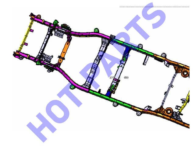 картинка РАМА 4/4 HOVER ДИЗЕЛЬ  2801000-K09