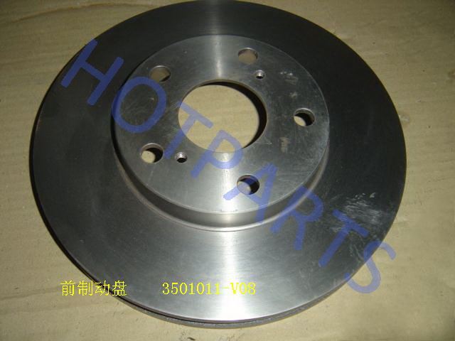 картинка ДИСК ПЕРЕДНЕГО ТОРМОЗА GW COWRY  3501011-V08
