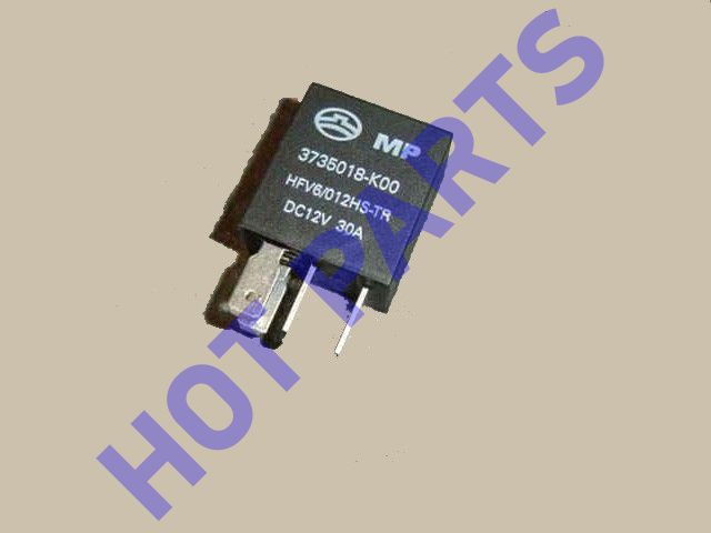 картинка РЕЛЕ DC12 20A HOVER (ЗАМЕНА 3735040-K00-C2)  3735018-K00