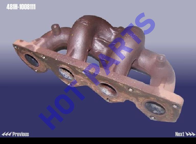картинка КОЛЛЕКТОР ВЫПУСКНОЙ CH Eastar, Fora, M11, Tiggo  481H-1008111