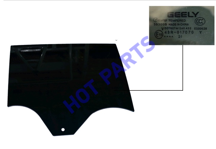 картинка СТЕКЛО ЗАДНЕЙ ПРАВОЙ ДВЕРИ KX11 GF  5085105600