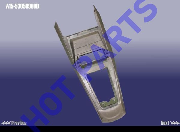 картинка AUXILIARY DASHBOARD ASSY  A15-5305890BD