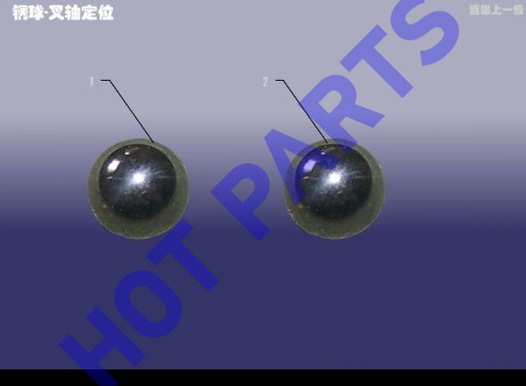 BALL - FORK SHAFT