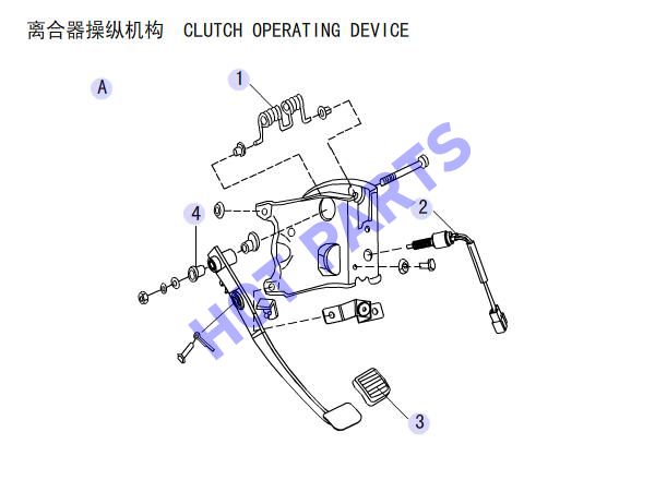 CLUTCH PEDAL