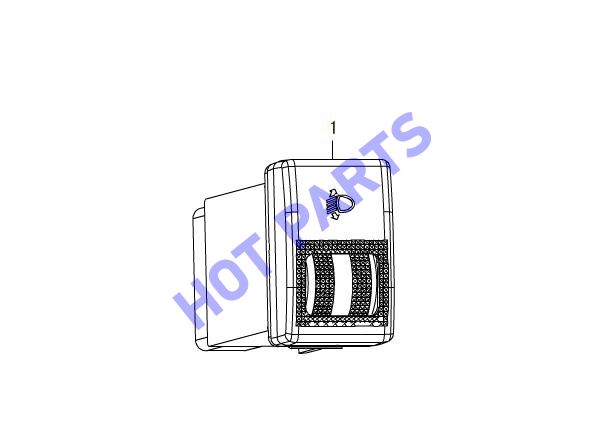HEADLAMP HEIGHT ADJUSTING SWITCH