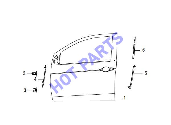 FRONT DOOR ASSEMBLY