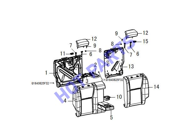 REAR SEAT