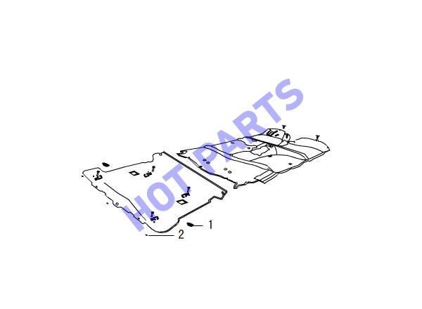 BODY FLOOR COVER PLATE