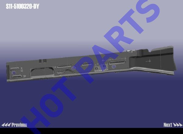 картинка ПАНЕЛЬ МЕТАЛЛ  S11-5100320-DY