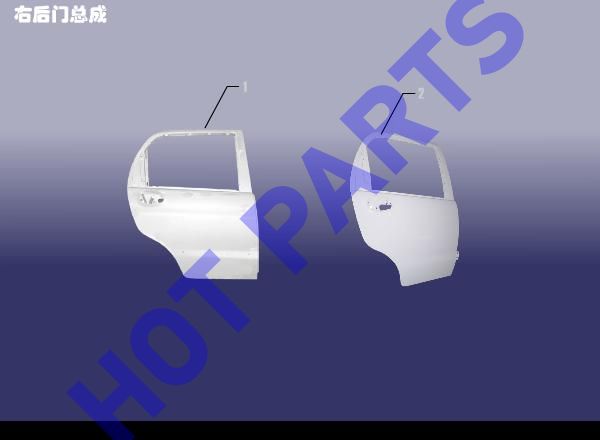 картинка RIGHT RR DOOR  S11CMJG-YHMZC