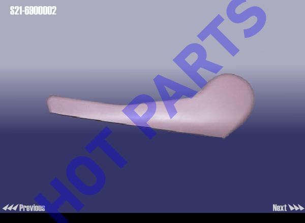 OUTER TRIM LH-FR SEAT RH