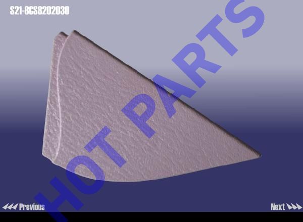 TRIANGLE CORNER-RR VIEW MIRROR LH OTR