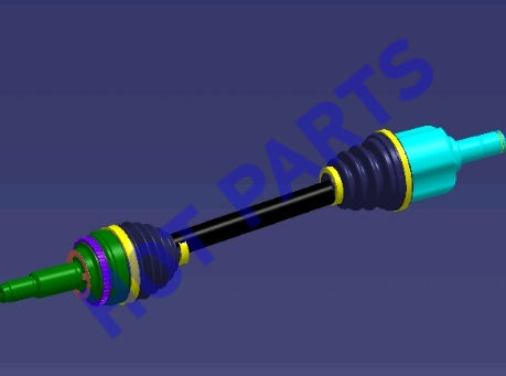 картинка ПРИВОД КОЛЕСА ЛЕВЫЙ В СБОРЕ  T15-2203010CA