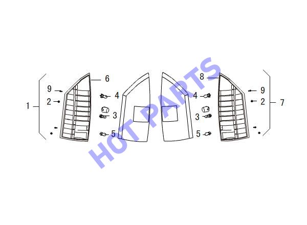 REAR COMBINATION LAMP